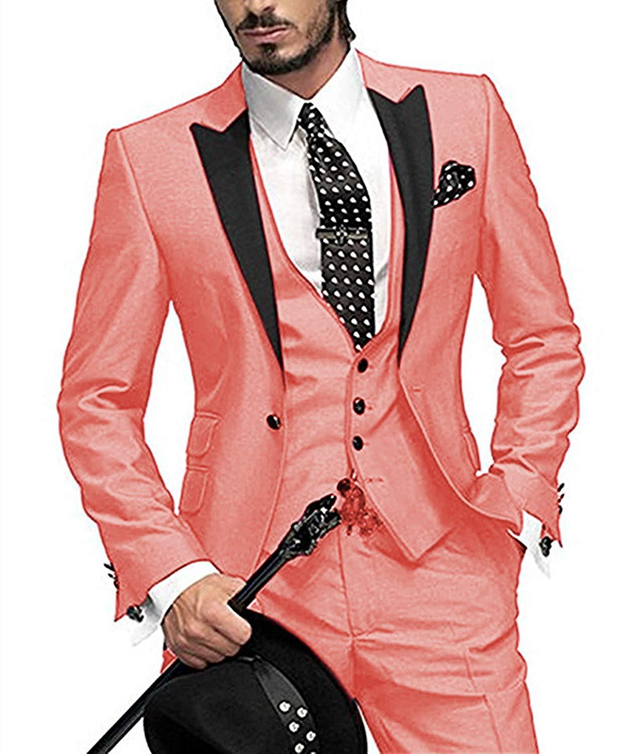 Men's Three-piece Suit Bridegroom Best Man Wedding Suit Men Clarke Vibe Store
