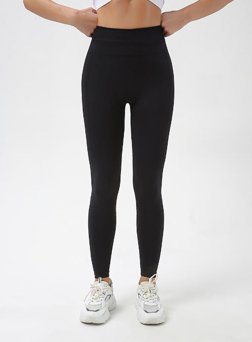 Clarke Vibe Store women's high waist hip lift yoga pants in quick-dry fabric, perfect for running and fitness activities.