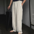 Lightweight Fiber Texture Cotton And Linen Suit Pants For Men Clarke Vibe Store