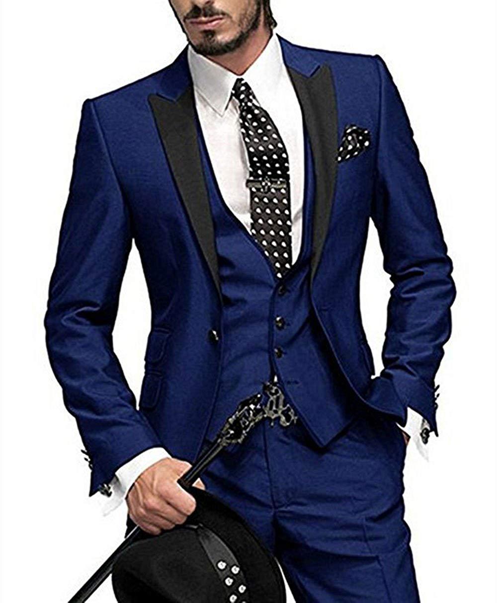 Men's Three-piece Suit Bridegroom Best Man Wedding Suit Men Clarke Vibe Store