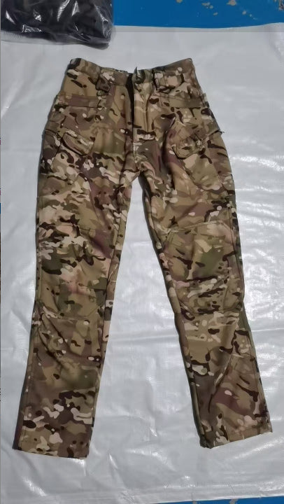 Mens Fleece-Lined Waterproof Tactical Pants For Winter Warmth And Protection Siqur Salute