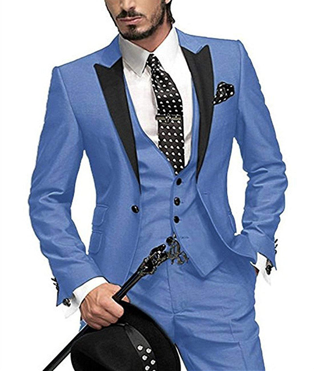 Men's Three-piece Suit Bridegroom Best Man Wedding Suit Men Clarke Vibe Store