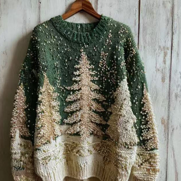 Mens Crew-Neck Sweatshirt With 3D Digital Print On Coarse Needle Fabric Siqur Salute