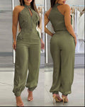 Halter Top Casual Working Pants Two-piece Suit Clarke Vibe Store