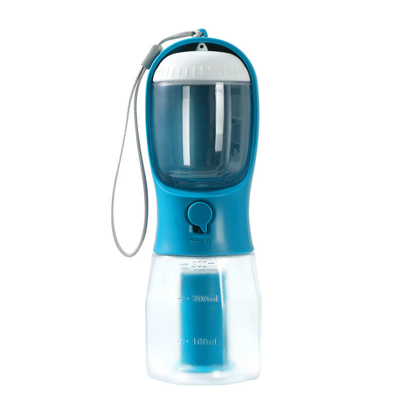 Dog Water Cup Drinking Food Garbage Bag Three-in-one Portable Small Multi-functional Pet Cups Pets Supplies Siqur Salute