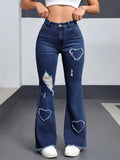 Stylish Casual Denim Jeans For Women Clarke Vibe Store
