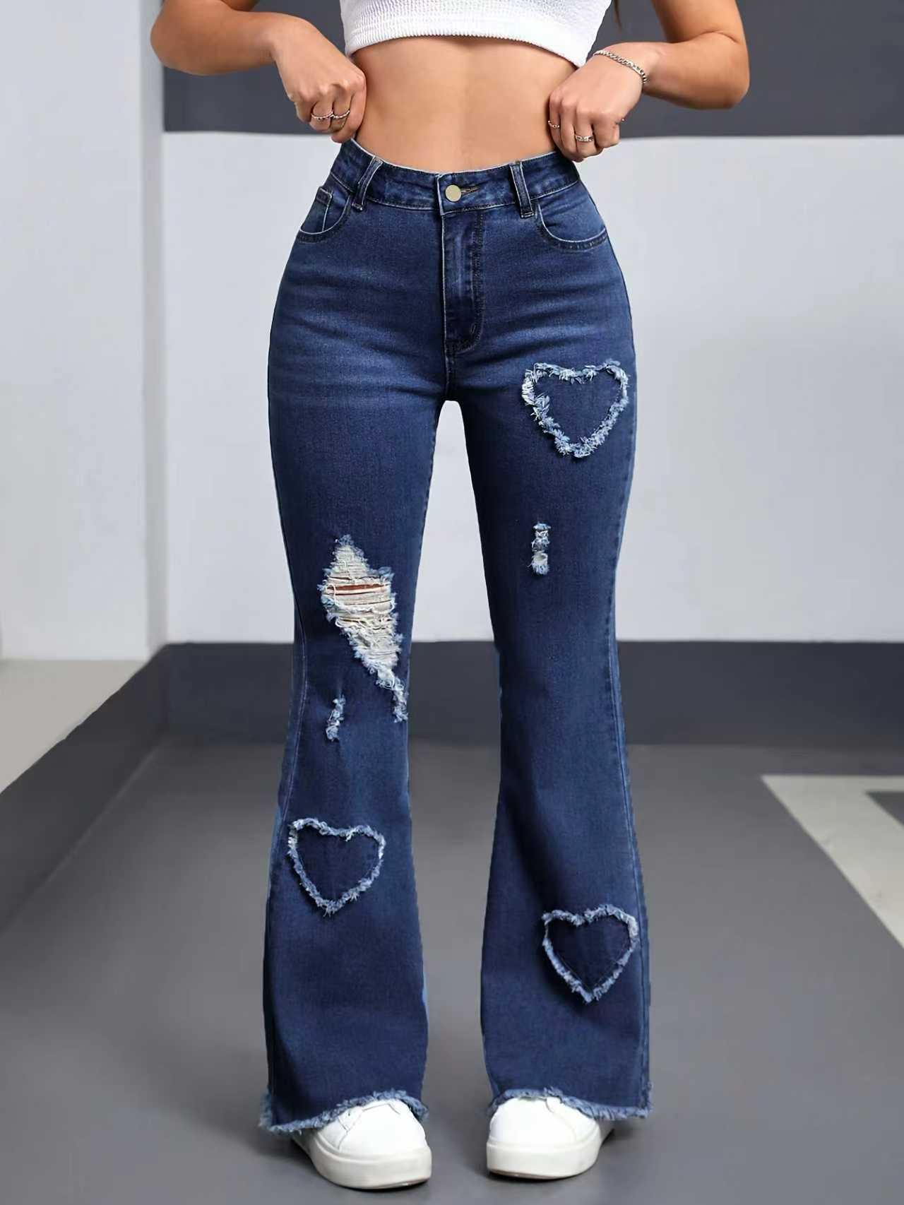 Stylish Casual Denim Jeans For Women Clarke Vibe Store