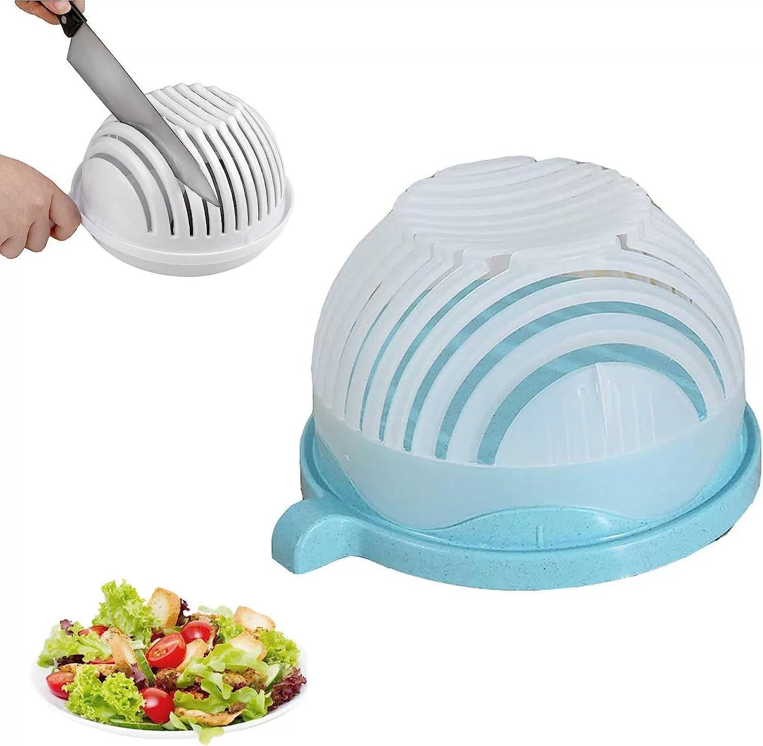 Creative Salad Cutter Fruit and Vegetable Cutter Clarke Vibe Store