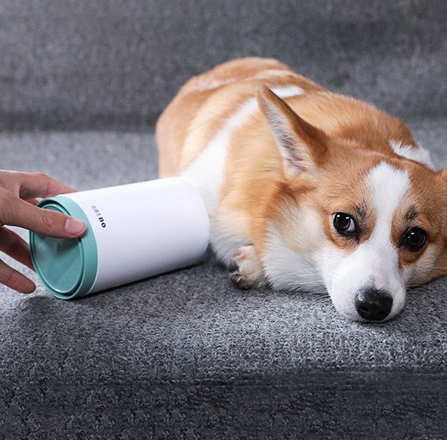 Portable Pet Paw Cleaner Cup Soft Silicone Comb Siqur Salute
