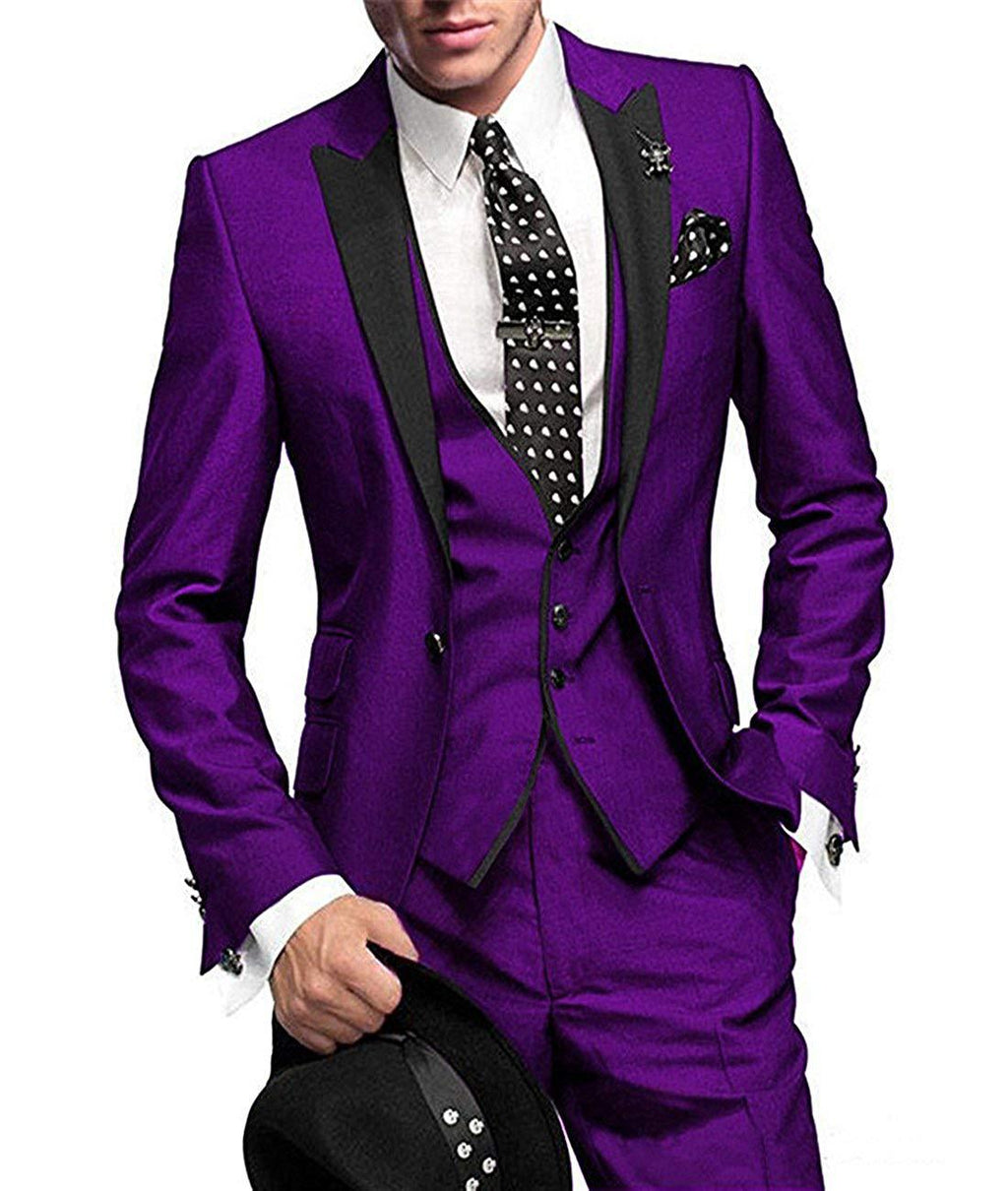 Men's Three-piece Suit Bridegroom Best Man Wedding Suit Men Clarke Vibe Store