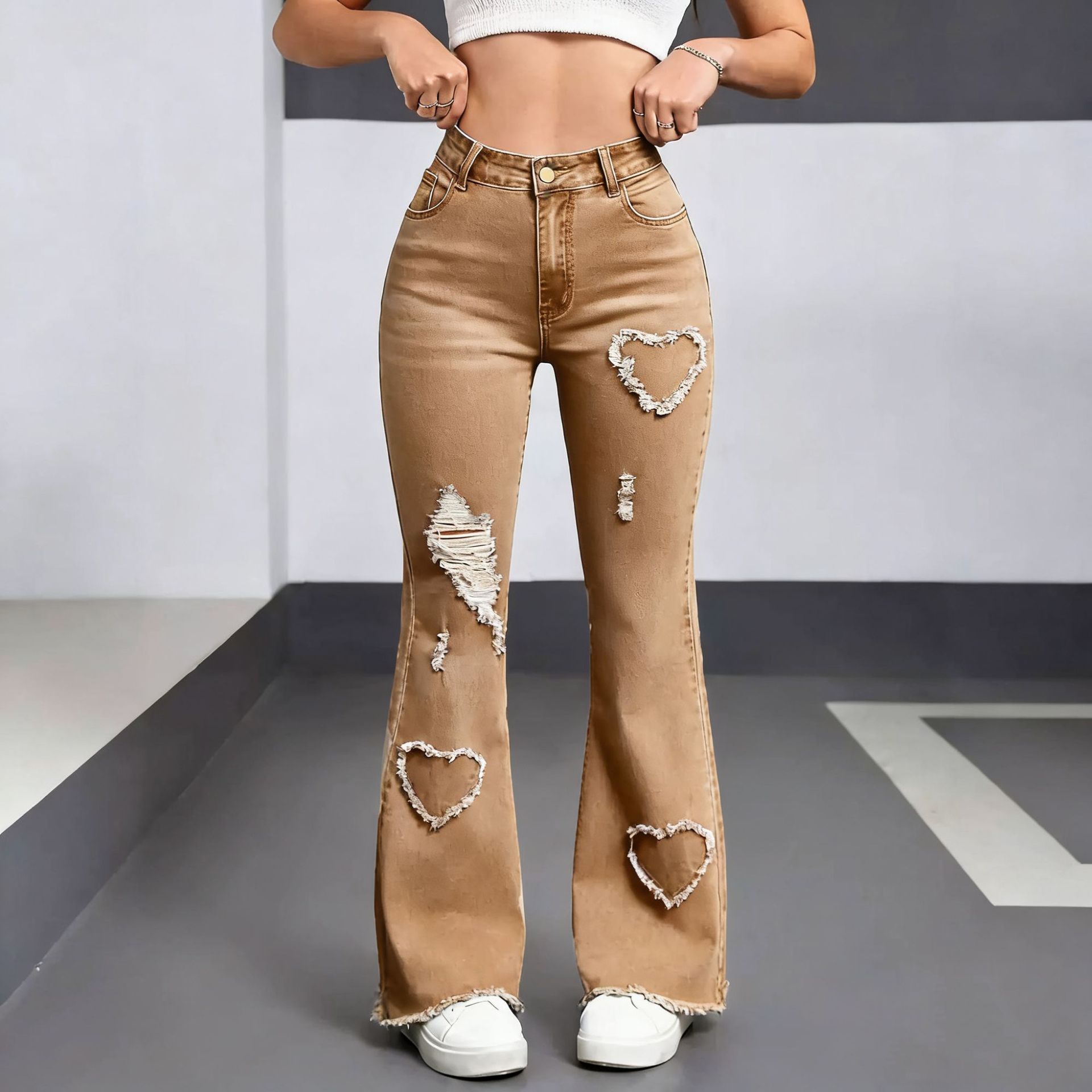Stylish Casual Denim Jeans For Women Clarke Vibe Store