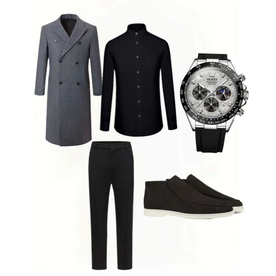 Treasure Autumn And Winter European And American Men Fashion Suit Clarke Vibe Store
