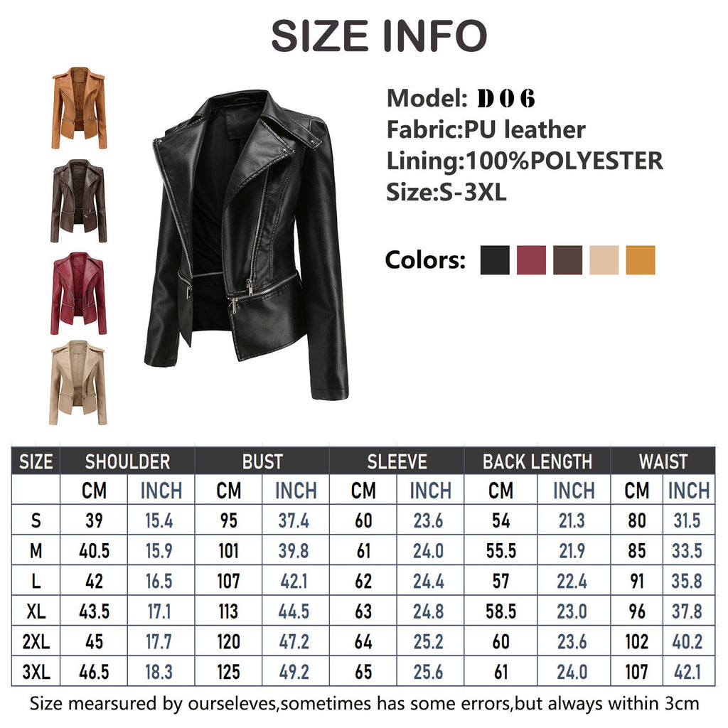 Motorcycle Leather Jacket Clarke Vibe Store