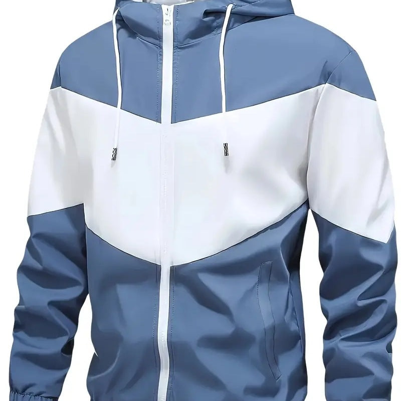 Mens Autumn Winter Two-Piece Hooded Sports Set Siqur Salute