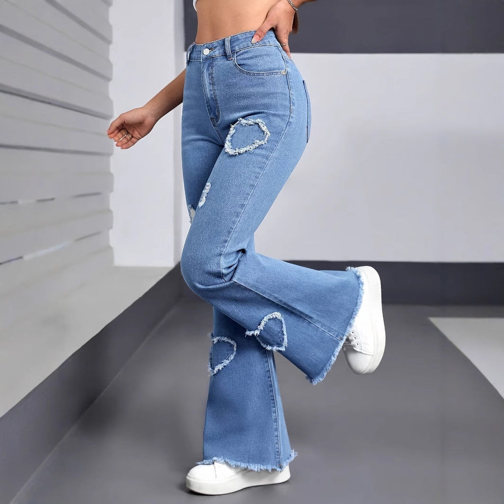 Stylish Casual Denim Jeans For Women Clarke Vibe Store