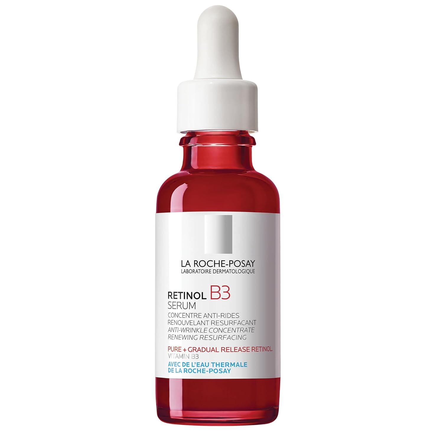 La Roche-Posay Pure Retinol Face Serum with Vitamin B3, Anti Aging Face Serum for Lines, Wrinkles & Premature Sun Damage to Resurface & Hydrate, Suitable for Sensitive Skin, 1.0 Fl. Oz Clarke's Vibe Store