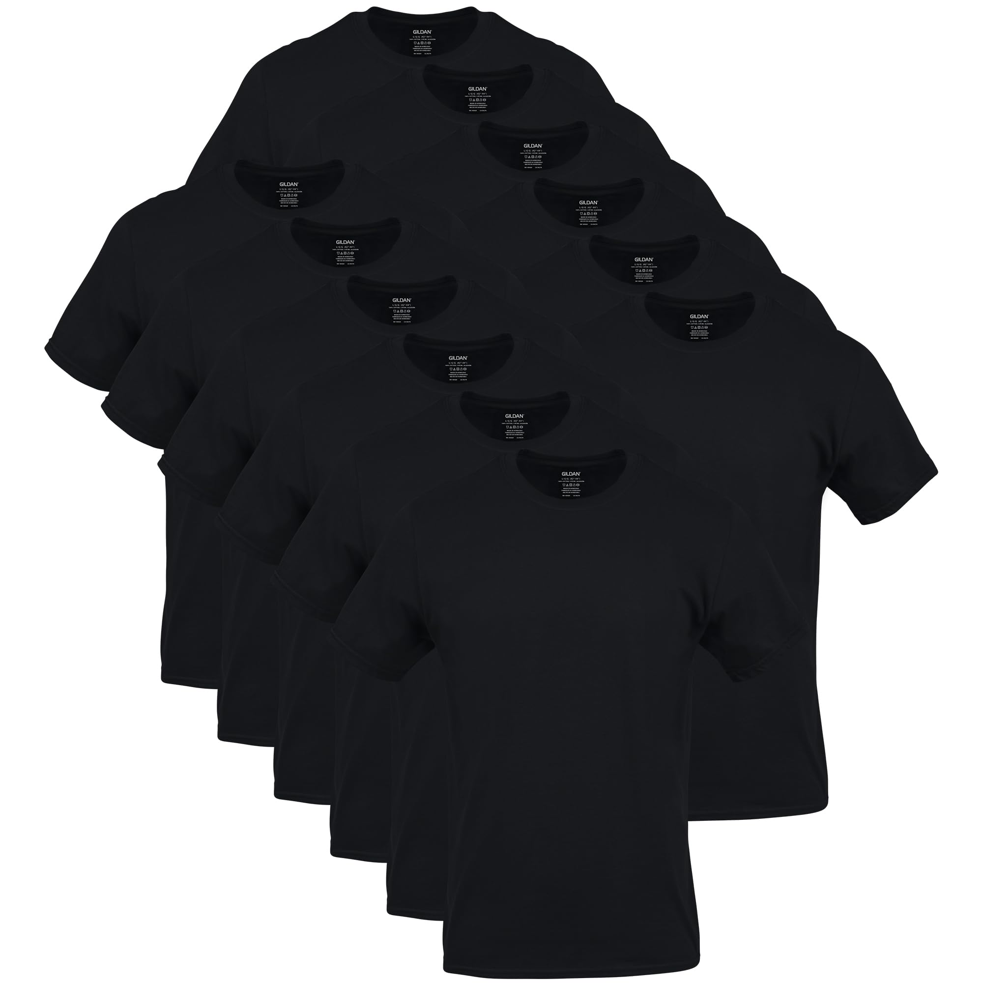 Gildan Men's Crew T-Shirts, Multipack, Style G1100 Clarke's Vibe Store