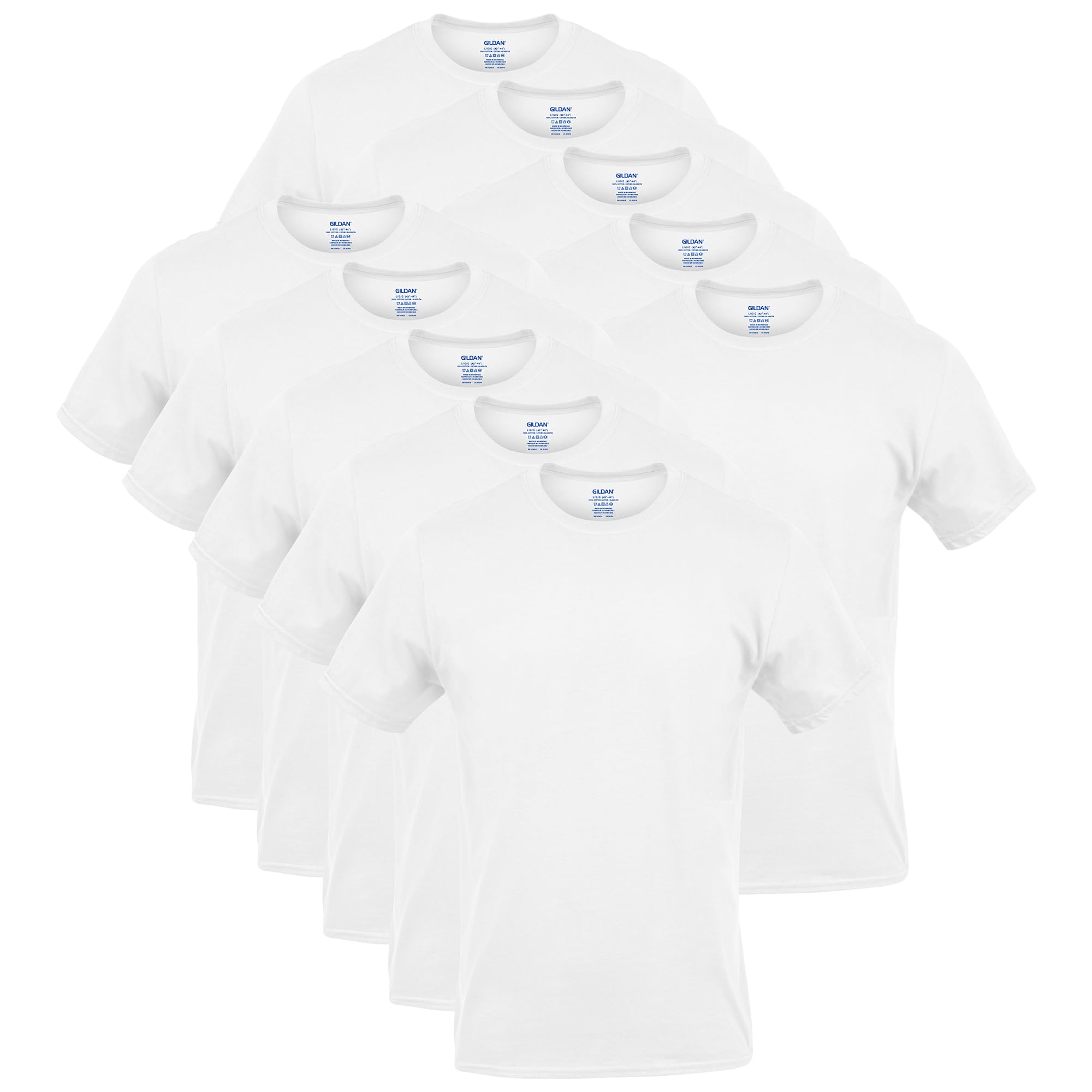 Gildan Men's Crew T-Shirts, Multipack, Style G1100 Clarke's Vibe Store