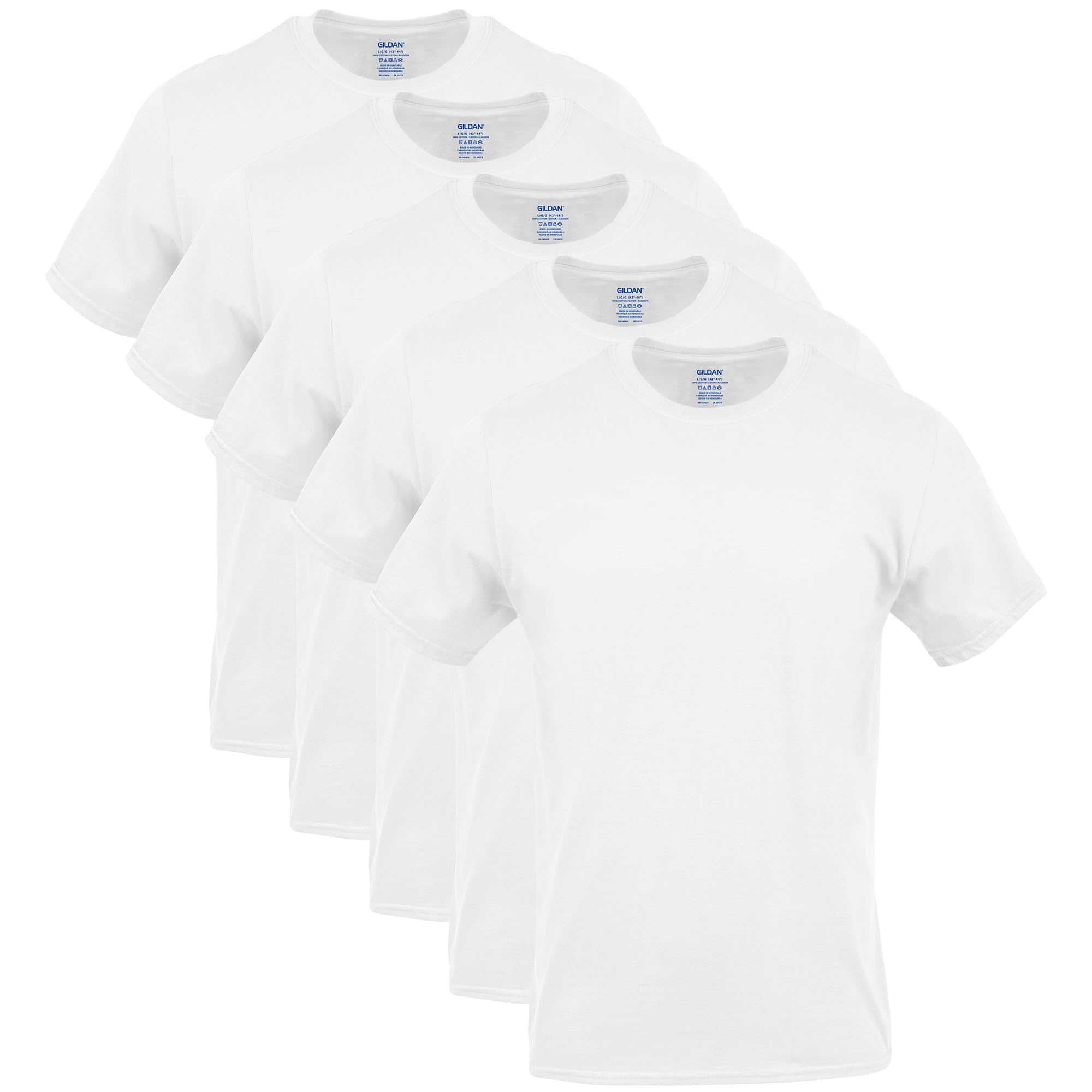 Gildan Men's Crew T-Shirts, Multipack, Style G1100 Clarke's Vibe Store