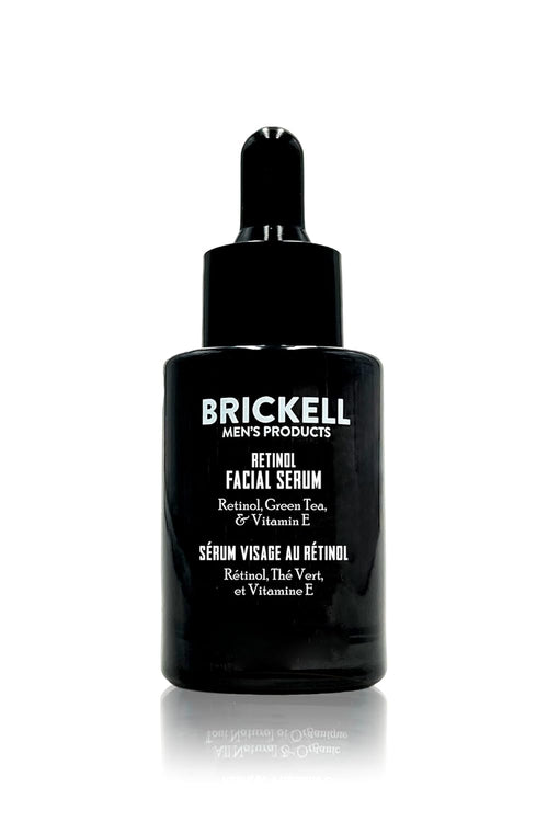 Brickell Men's Retinol Skin Care Serum Treatment For Firming Face Lines & Eye Wrinkles, Deep Hydrating Facial Skincare Serum For Anti-Aging, Fragrance Free, 1 Ounce Clarke's Vibe Store