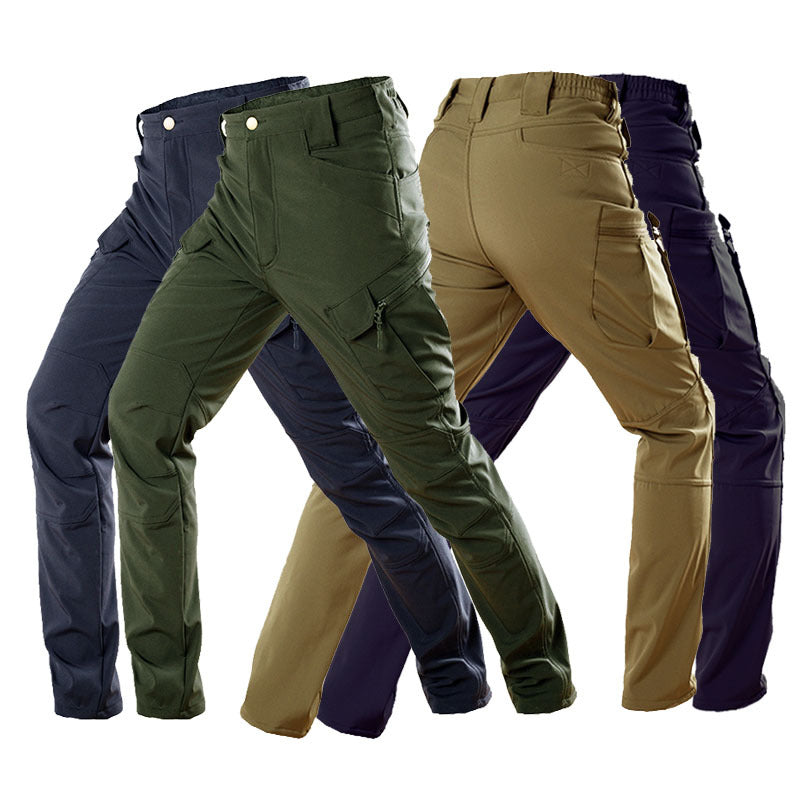Mens Fleece-Lined Waterproof Tactical Pants For Winter Warmth And Protection Siqur Salute