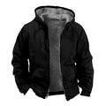 Loose-fitting Hooded Zip-up Trendy Cotton Jacket Siqur Salute