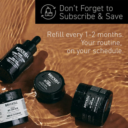 Brickell Men's Retinol Face Moisturizer Cream For Men, Natural & Organic, Anti-Wrinkle Face Night Cream with Retinol & Hyaluronic Acid To Reduce Fine Lines and Even Skin Tone, Fragrance-Free, 2 Ounce Clarke's Vibe Store