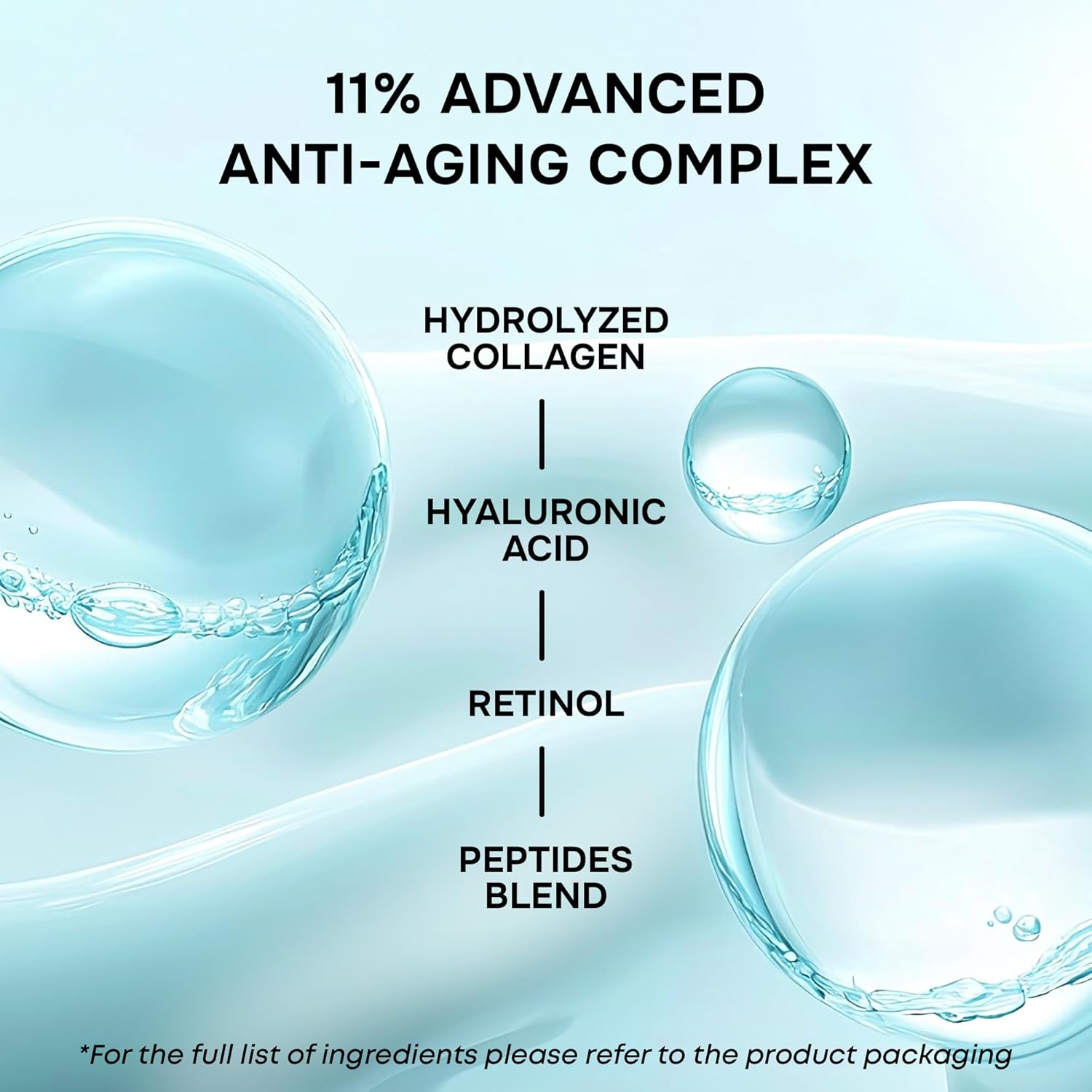 SimplyVital Collagen, Retinol & Hyaluronic Acid Serum - Anti-Aging Moisturizer for Face, Neck & Décolleté - Made in USA, Deep Moisturizing Skin Care Complex - Hydrating Facial Serum for Women, 1 fl.oz Clarke's Vibe Store