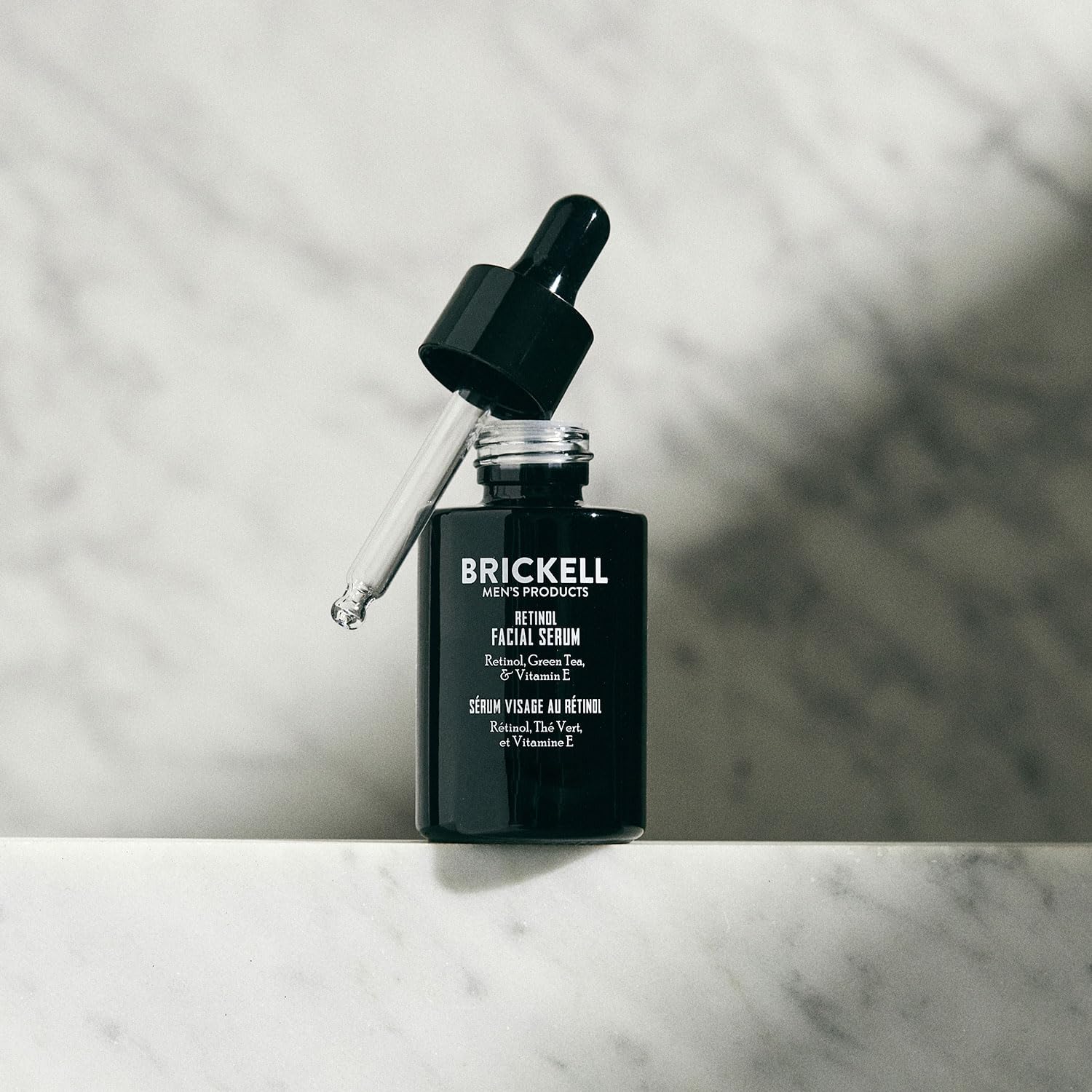 Brickell Men's Retinol Skin Care Serum Treatment For Firming Face Lines & Eye Wrinkles, Deep Hydrating Facial Skincare Serum For Anti-Aging, Fragrance Free, 1 Ounce Clarke's Vibe Store