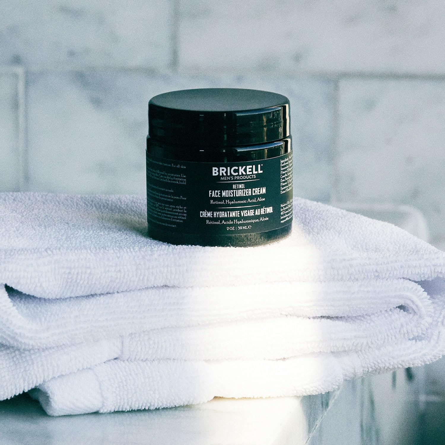 Brickell Men's Retinol Face Moisturizer Cream For Men, Natural & Organic, Anti-Wrinkle Face Night Cream with Retinol & Hyaluronic Acid To Reduce Fine Lines and Even Skin Tone, Fragrance-Free, 2 Ounce Clarke's Vibe Store
