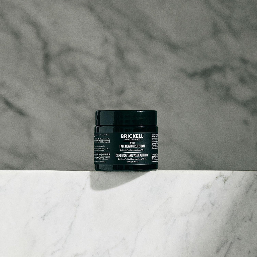Brickell Men's Retinol Face Moisturizer Cream For Men, Natural & Organic, Anti-Wrinkle Face Night Cream with Retinol & Hyaluronic Acid To Reduce Fine Lines and Even Skin Tone, Fragrance-Free, 2 Ounce Clarke's Vibe Store