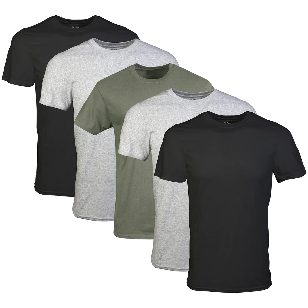 Gildan Men's Crew T-Shirts, Multipack, Style G1100 Clarke's Vibe Store