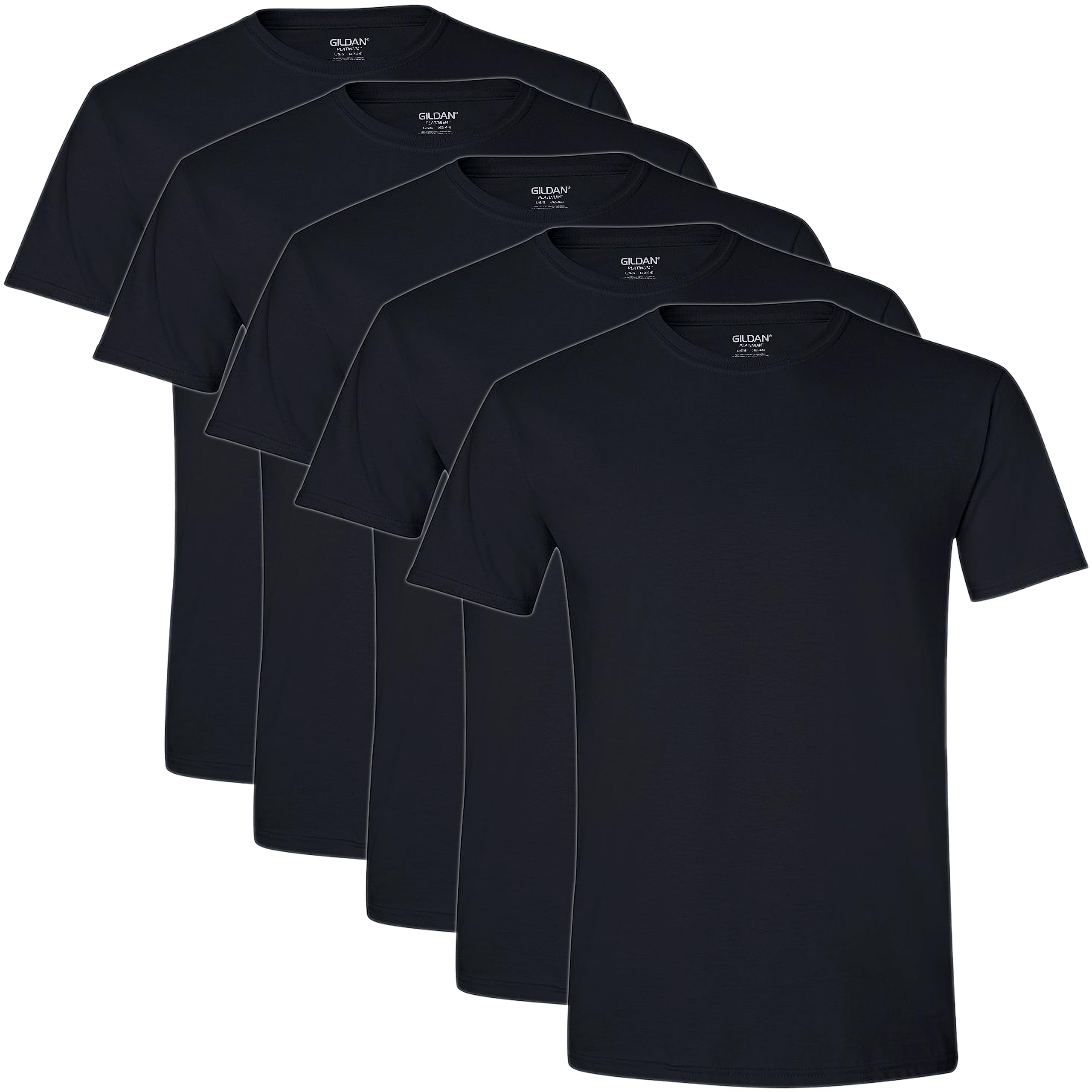 Gildan Men's Crew T-Shirts, Multipack, Style G1100 Clarke's Vibe Store