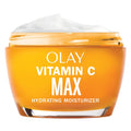 Olay Vitamin C MAX Face Moisturizer, Brightening Cream for Women, Hydrating, Evens Tone, Dark Spot & Hyperpigmentation Reduction, Glowing Skin Care - Niaciniamide, Peptides 1.7 Oz Clarke's Vibe Store