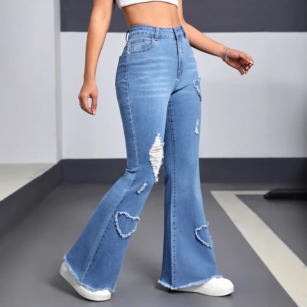 Stylish Casual Denim Jeans For Women Clarke Vibe Store