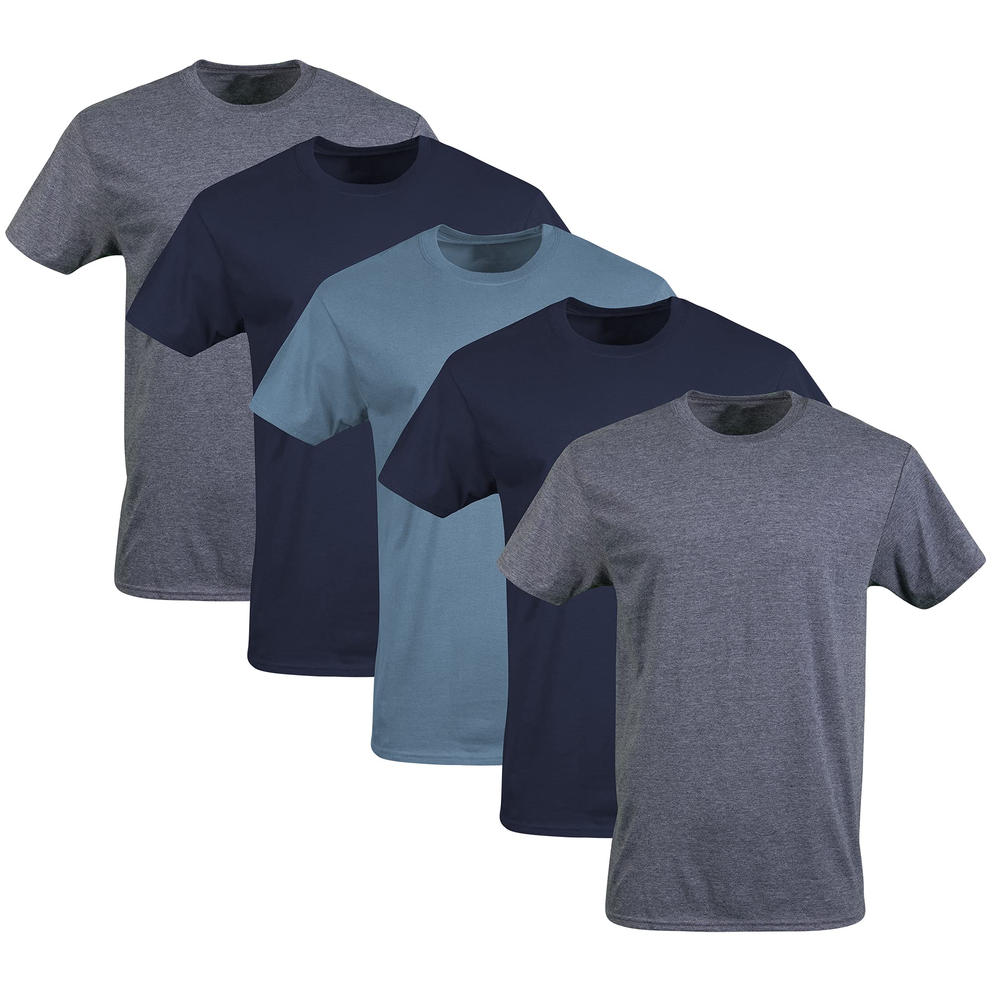 Gildan Men's Crew T-Shirts, Multipack, Style G1100 Clarke's Vibe Store