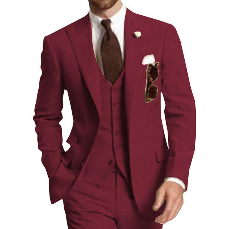 Wedding Banquet Plus Size Cross-border Suit Men Clarke Vibe Store