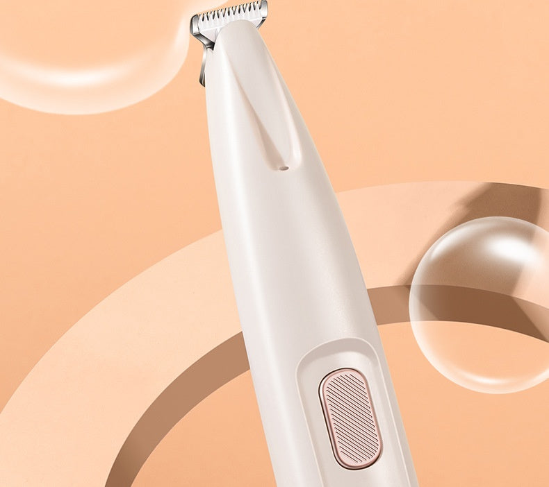 Pets Dog Paw Trimmer With LED Light Fully Waterproof Pet Hair Trimmer With LED Display Dog Clippers For Grooming Widen Blade Siqur Salute