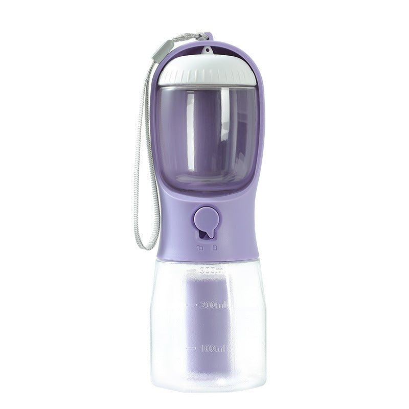 Dog Water Cup Drinking Food Garbage Bag Three-in-one Portable Small Multi-functional Pet Cups Pets Supplies Siqur Salute
