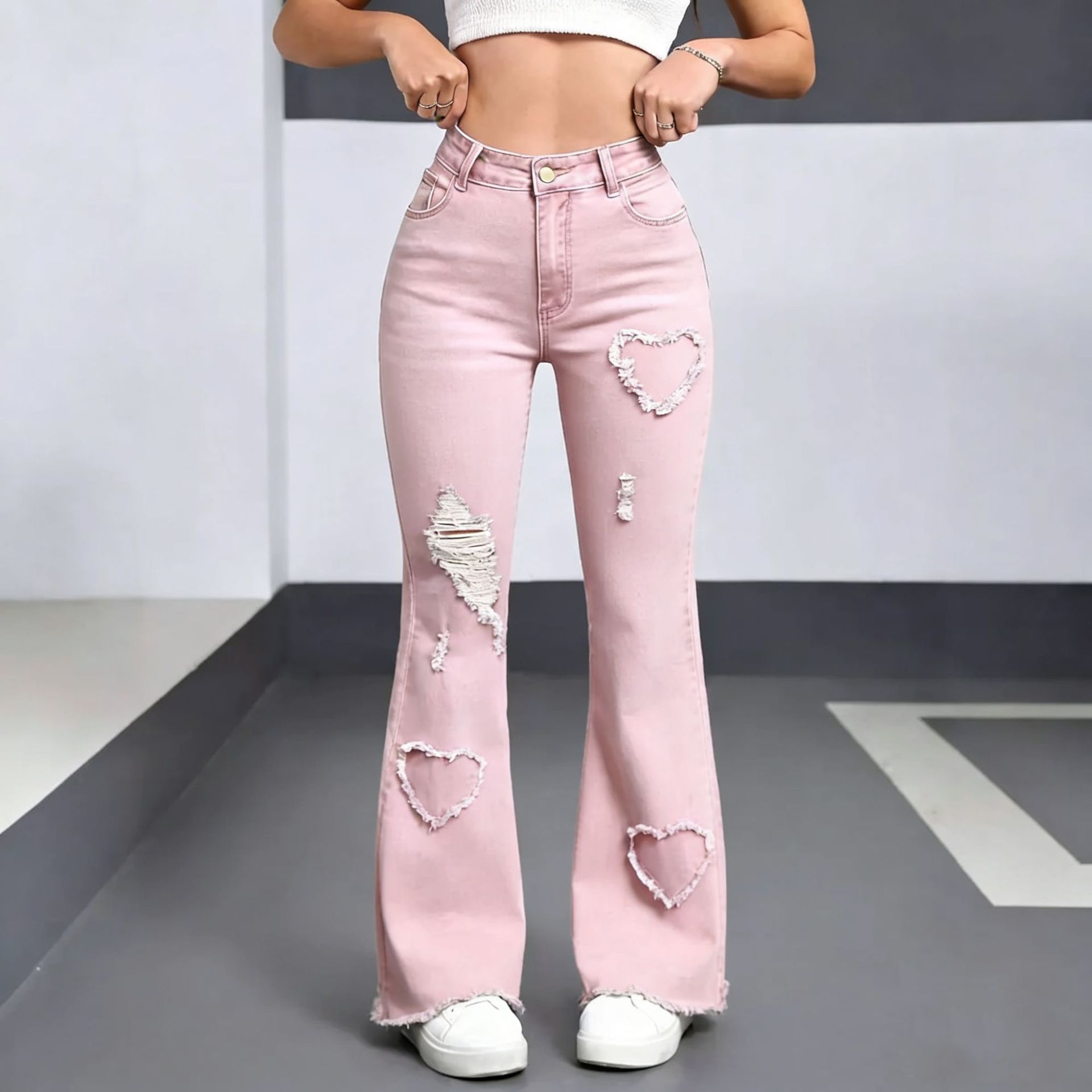 Stylish Casual Denim Jeans For Women Clarke Vibe Store