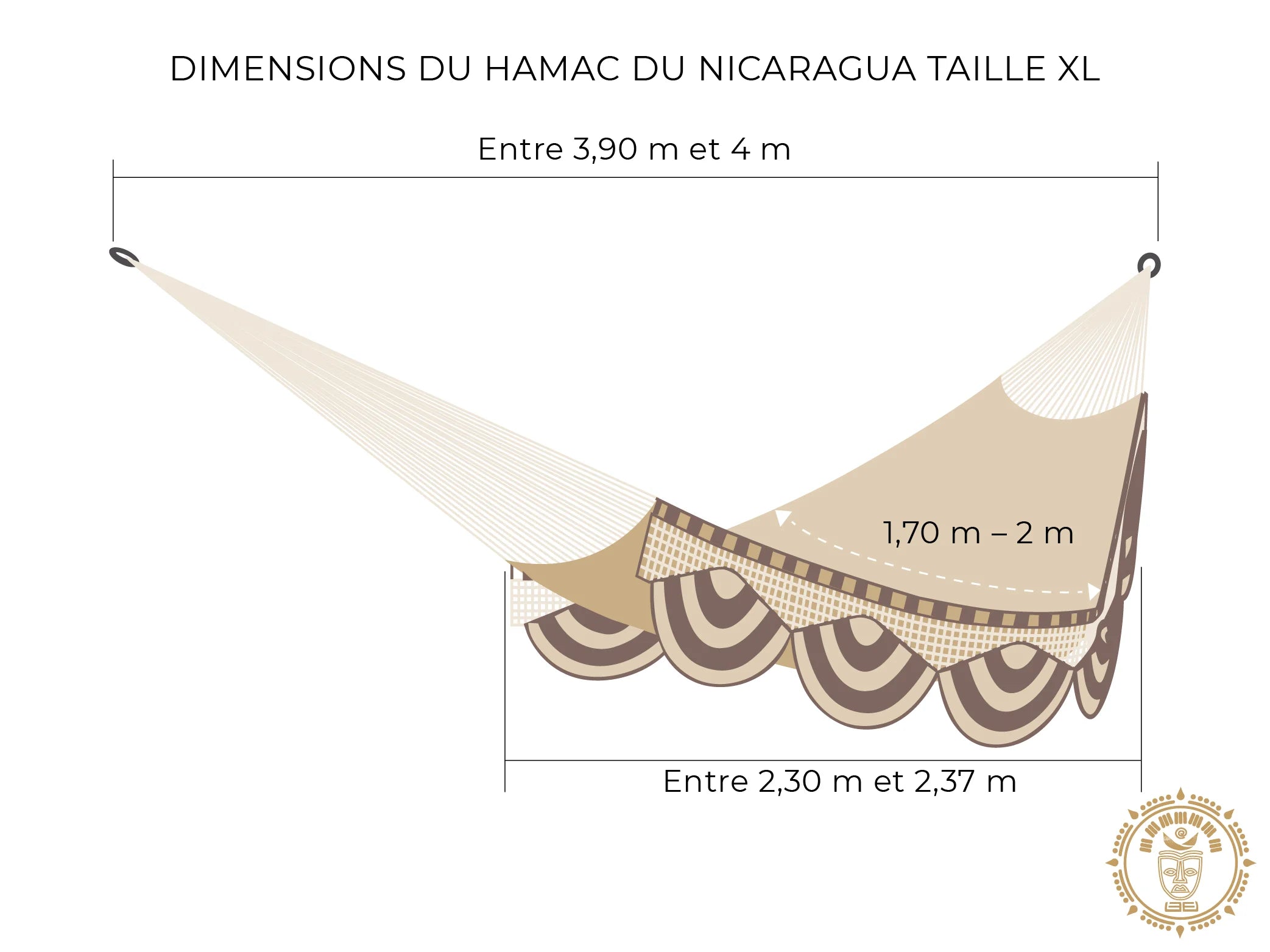Hamac XL « Maderas » - Clarke's Vibe Store