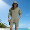 Lightweight Breathable Loose-fit Linen Mens Suit Siqur Salute