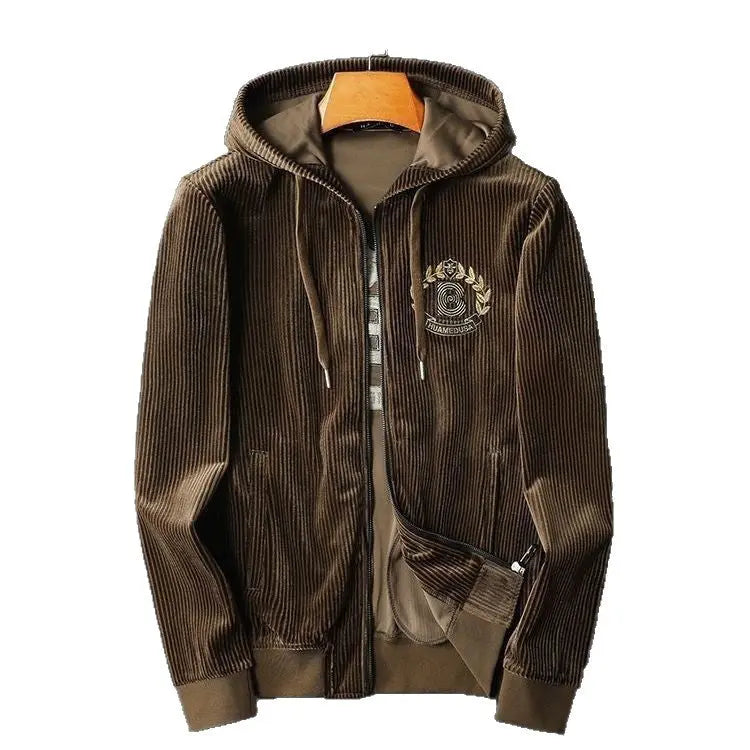 Mens Trendy Hooded Casual FallWinter Sweatshirt And Jogger Set Siqur Salute