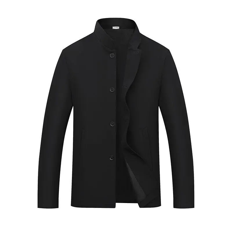 Thickened Mens Outerwear For Fall And Winter Casual Style For Middle-aged Men Siqur Salute