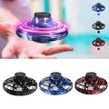 Mini Fingertip Gyro Interactive Decompression Toy Drone LED UFO Type Flying Helicopter Spinner Toy Kids Clarke Vibe Store