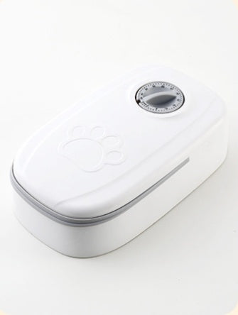 Automatic Pet Feeder Smart Food Dispenser For Cats Dogs Timer Stainless Steel Bowl Auto Dog Cat Pet Feeding Pets Supplies Siqur Salute