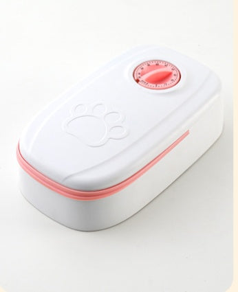 Automatic Pet Feeder Smart Food Dispenser For Cats Dogs Timer Stainless Steel Bowl Auto Dog Cat Pet Feeding Pets Supplies Siqur Salute