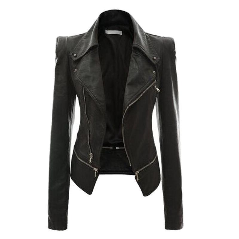 Motorcycle Leather Jacket Clarke Vibe Store