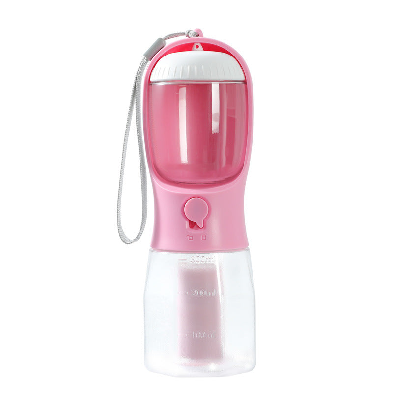 Dog Water Cup Drinking Food Garbage Bag Three-in-one Portable Small Multi-functional Pet Cups Pets Supplies Siqur Salute