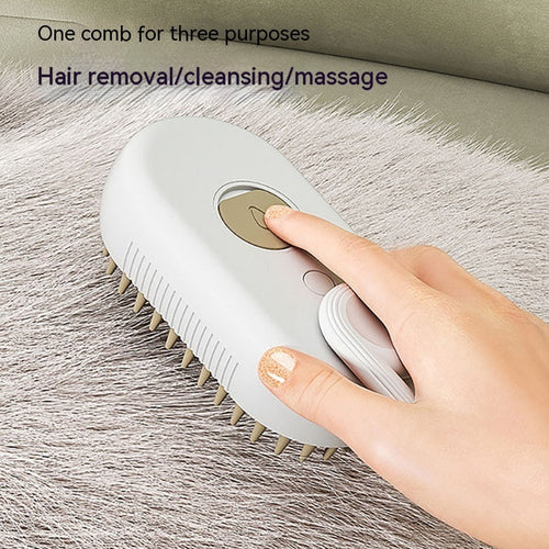 Cat Steam Brush Steamy Dog Brush 3 In 1 Electric Spray Cat Hair Brushes For Massage Pet Grooming Comb Hair Removal Combs Pet Products Siqur Salute